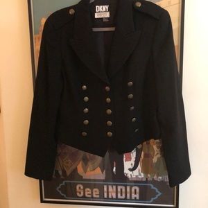 A Military Style DKNY jacket from Bergdorf Goodman
